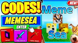 ⚠️New⚠️ ALL WORKING CODES For Meme Sea 2024 - Roblox Meme Sea Codes 2024