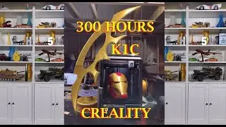 CREALITY K1C 3D PRINTER 300 HOUR REVIEW AWSOME STILL GOING STRONG GOOD AS CORE ONE /X1C /QID1 PLUS 4