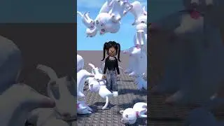 raining FIRE, CATS and POPCORN in roblox 