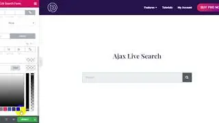 Ajax Live Search for Search Form Elementor Widget Tutorial | Piotnet Addons For Elementor PAFE