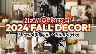 BRAND NEW TARGET FALL DECOR 🎯🤎  Threshold Fall + Halloween | Fall Decorating Ideas | Fall Decor