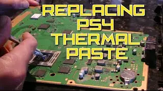 PS4 Too Loud - How to Replace Your PS4 Thermal Paste (Read Description!)