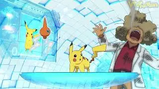 Pikachu attacks Professor Oak | Professor Oak Funny Moments (XY)