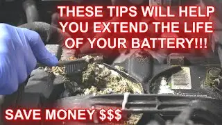 6 TIPS for a Longer Lasting Car Battery