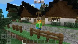 I build a stable horse for my vilage in Minecraft part 4