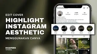 Cara Buat Cover Highlight Instagram Aesthetic Di Aplikasi Canva