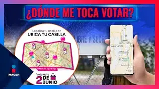 Elecciones 2024: Así puedes ubicar tu casilla para votar | Noticias con Francisco Zea