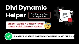 Introducing The Divi Dynamic Helper Plugin | The Essential Custom Field + Dynamic Content Companion