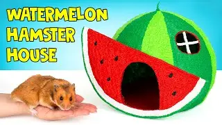 Using 3D Pen To Create A Watermelon House For A Hamster