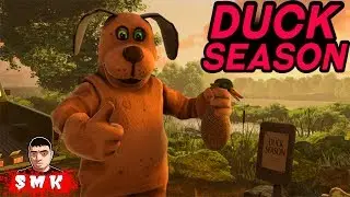 НАЗАД В ДЕТСТВО!СОБАКА УБИЙЦА СЛЕДИТ ЗА МНОЙ!ИГРА DUCK SEASON PC ПРОХОЖДЕНИЕ!ШОУ СМеРТНиКа!СЕКРЕТЫ