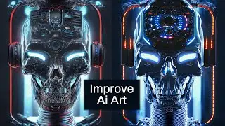 Fix any Ai Art easy! Make variations and upscale them