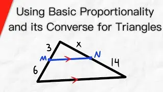 Using Basic Proportionality Theorem and its Converse for Triangles | Geometry