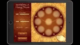 Mandala Hang Drum - test 1 | Angel Decuir | iOS App