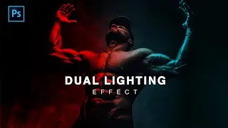 Easy To Apply Dual Light Effect In Photoshop  | Photoshop 2021