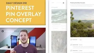 Daily Design 018 - Pinterest Pin Overlay