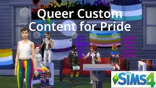 Trying New LGBT Sims 4 Custom Content for Pride Month // Sims 4 Pride CC