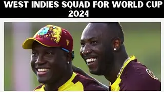 West Indies Announced Squad For T20 World Cup 2024#viral #worldcup2024