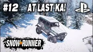 SNOWRUNNER /ON PS4/ #12 AT LAST KA! North Port GAMEPLAY.