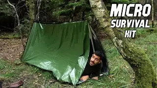 Don't Die in the Woods: Camping with £10 Survival Kit & Mylar Shelter