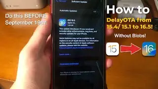 How to DelayOTA from 15.4/15.1 to 16.5 [NO LONGER POSSIBLE]