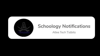 Schoology Notifications