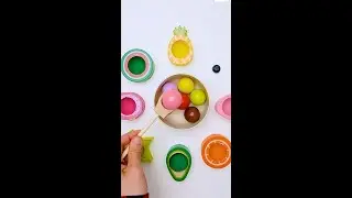 Learn Color & Fruits Sorting Game for Toddlers #kidseducationvideo