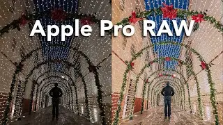 Apple Pro RAW ¿Qué es? ¿Funciona? + EDITANDO las fotos