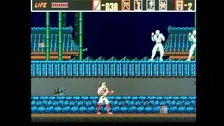 The Revenge of Shinobi Mega Drive Gameplay (Sega Mega Drive Classics)