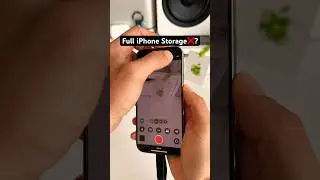 Always out of iPhone Storage❌…Try this!