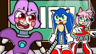 SONIC & AMY vs BARRY'S PRISON ROBLOX OBBY!