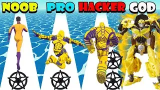 NOOB vs PRO vs HACKER vs GOD in Symbiote Rush