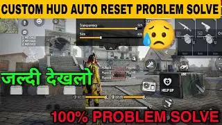 Free Fire Custom Hud Problem | Custom Hud Problem In Free Fire After Update | Custom Hud Setting