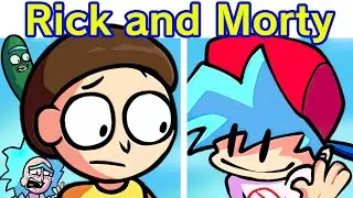 Friday Night Funkin VS Rick and Morty | Get Schwiftying on a Friday Night V1 (FNF MOD/Cartoon)