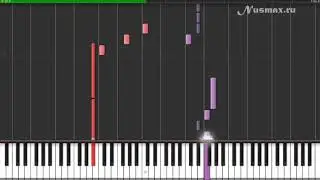 Akon — Beautiful Piano Tutorial (Synthesia + Sheets + MIDI)