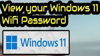 How To View WIFI Password On Windows 11