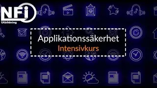 Applikationssäkerhet - Intensivkurs