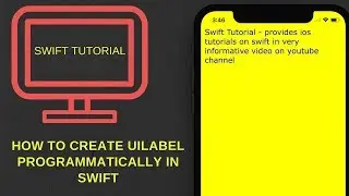 How to create UILabel programmatically in swift 4 and make it multiline