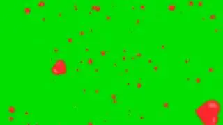 Green scree love particles effect animation video footage,Top love particles