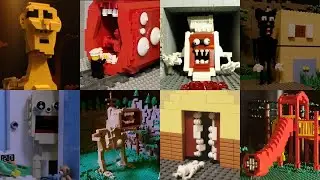 ALL LEGO Trevor Henderson MONSTERS (Animations) Special Videos!