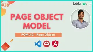 Page Object Model #2 | page objects | Protractor Tutorial | LetCode