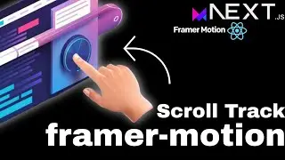 Scroll track animation using Framer-motion in reactjs | Nextjs | Tailwind css