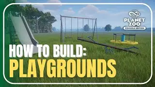 How To Create a Cute Playground for Guests in Planet Zoo Console Edition - FWP Ep 26