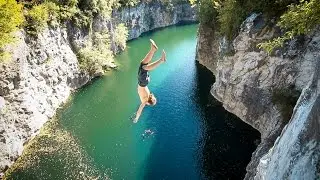 Vermont Cliff Jumping // East x West