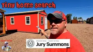 Jury Duty on the Road ~ And Tiny House Search Begins ~ CVK Tour Inside Inspires....