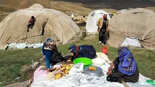 Simple and romantic life in the heart of the pristine nature of Iran. Mountain nomads