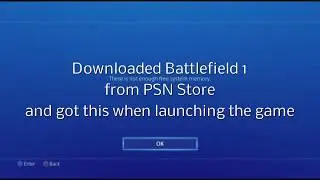 PS4 Error 