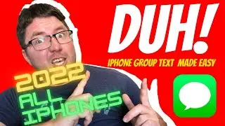 How to Create, Edit and Name a Group Text on iPhone 2022   Works on all iPhones