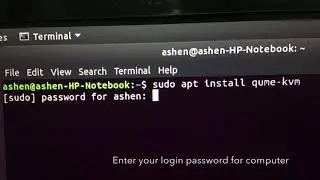 How to fix KVM Error in Ubuntu