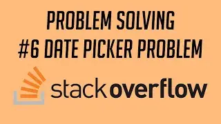 Problem Solving, #6: Date Picker Problem