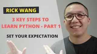 How to learn python tutorial - 3 key steps - Set your goals and expectation